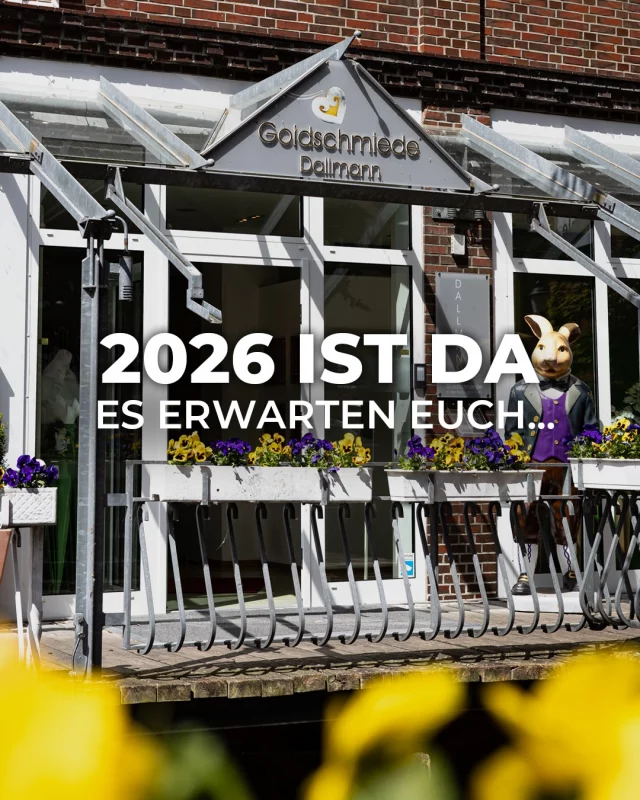 2026 ist da und wir freuen uns auf ein hoffentlich spannendes und ereignisreiches Jahr ✨ Noch mehr freuen wir uns, wenn Ihr Teil des Ganzen seid 🫵🏻

#goldschmiede #dallmann #buxtehude #schmuck #juwelier